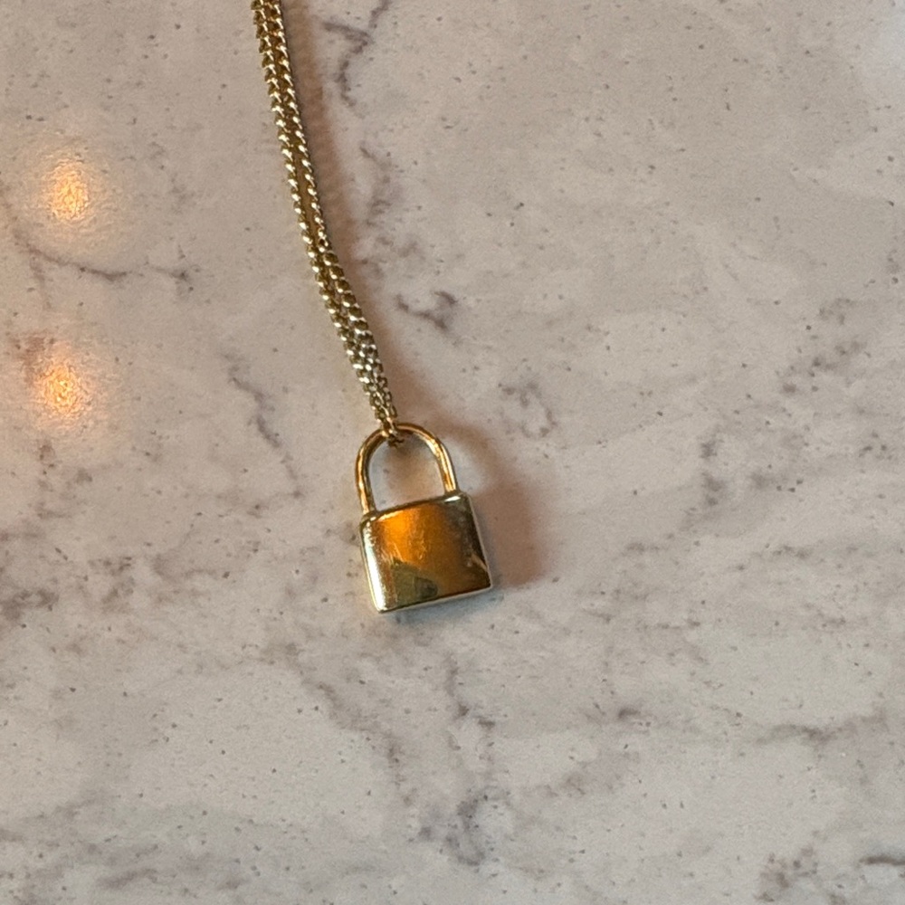 Gorjana Padlock Necklace